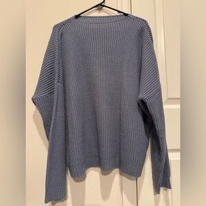 Boutique Merino Wool Chunky Knit Sweater – Size L/XL